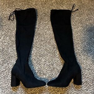 Elegant Black Over-the-Knee Boots